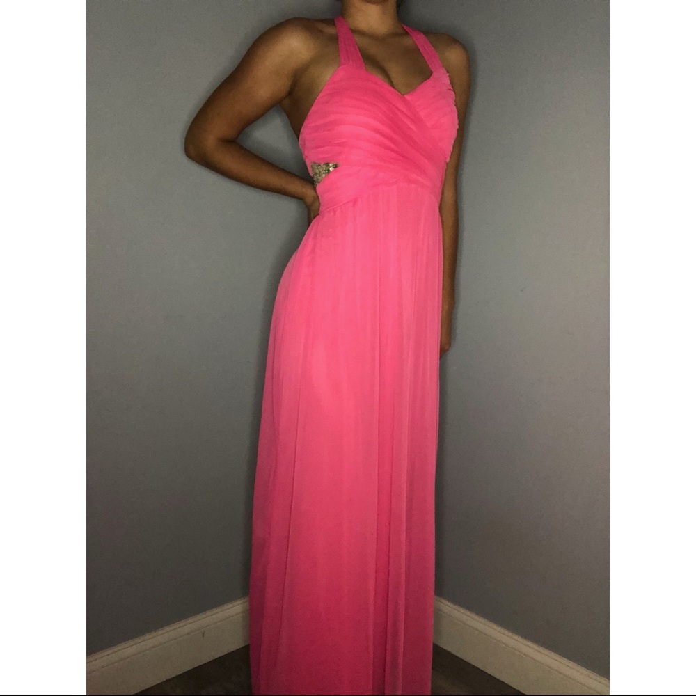 Hot Pink Formal Dress
